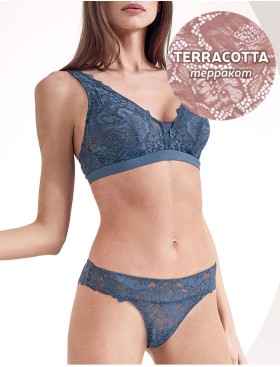 Комплект Lormar YOURBODY мягкая+бразилы You52314 terracotta, Цвет: terracotta (терракотовый), Размеры: 70B, изображение 4