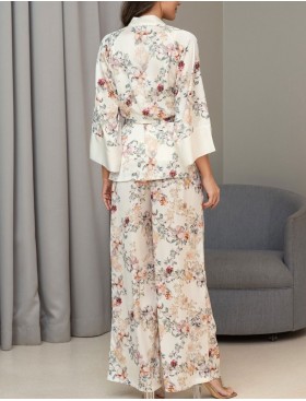 Комплект-тройка из шелка Mia-Amore EDEN 5168, Цвет: молочный, Размеры: M, изображение 5