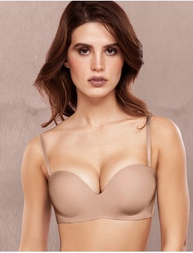 Бюстье планж с пуш-ап Mioocchi STELLA 8305 praline, Цвет: praline (пралине), Размеры: 70B, изображение 3