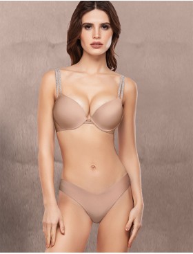 Бюстгальтер пуш-ап гель Mioocchi STELLA 8301 praline, Цвет: praline (пралине), Размеры: 85C, изображение 2