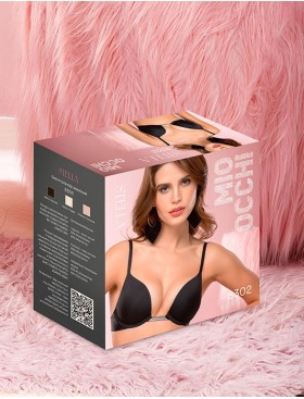 Бюстгальтер планж-трансформер Mioocchi STELLA 8302 praline, Цвет: praline (пралине), Размеры: 80A, изображение 6