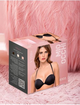 Бюстгальтер пуш-ап-трансформер Mioocchi STELLA 8303 praline, Цвет: praline (пралине), Размеры: 70D, изображение 9