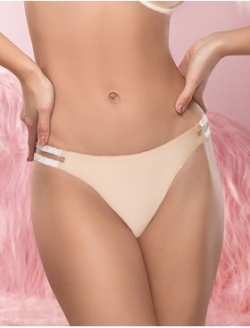 Трусики бразилиана Mioocchi STELLA 8401 cipria, Цвет: cipria (пудровый), Размеры: S