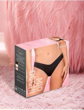 Бразилиана с V-образной талией Mioocchi STELLA 8402 praline, Цвет: praline (пралине), Размеры: S, изображение 4