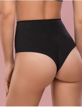 Трусы бразилиана с утяжкой Mioocchi STELLA 8405 nero, Цвет: nero (черный), Размеры: S, изображение 2