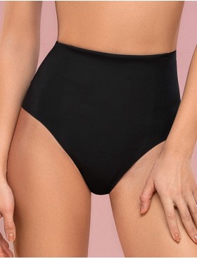 Трусы бразилиана с утяжкой Mioocchi STELLA 8405 nero, Цвет: nero (черный), Размеры: S