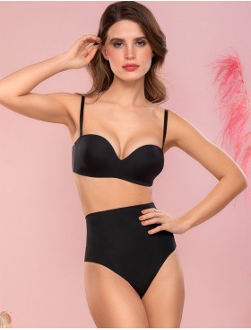 Бюстье планж с пуш-ап Mioocchi STELLA 8305 nero, Цвет: nero (черный), Размеры: 70B, изображение 4