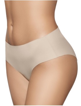 Бесшовные трусы слипы Selene 3129 BIKINI 502 серо-бежевый, Цвет: серо-бежевый, Размеры: S