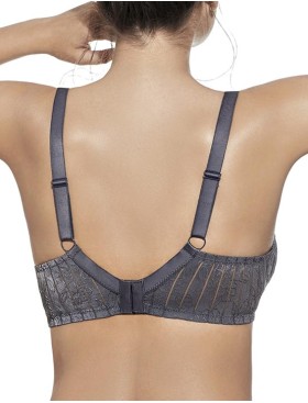 Мягкий бюстгальтер без косточек Selene SCARLETT серый, Цвет: серый, Размеры: 75B, изображение 2