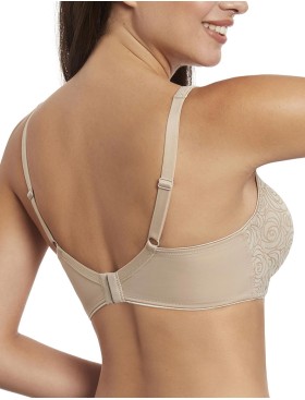 Бюстгальтер с мягкой чашкой Selene TERESA серо-бежевый, Цвет: серо-бежевый, Размеры: 100C, изображение 2