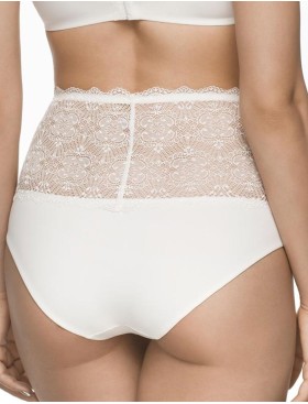 Высокие трусы слипы Sermija 174-18-AK молочный, Цвет: молочный, Размеры: M, изображение 2