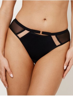 Трусики бразилиана Subtille BUTTERFLY BLACK mini, Цвет: черный, Размеры: S