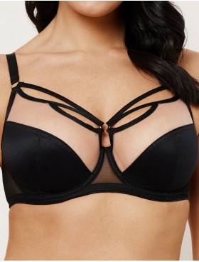 Бюстгальтер с мягкой чашкой Subtille BUTTERFLY BLACK soft, Цвет: черный, Размеры: 100H