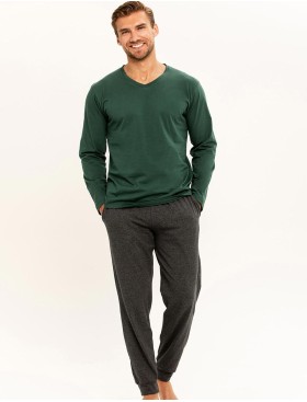 Мужская пижама Taro DAN 3300-3301-01, Цвет: зеленый, Размеры: L, изображение 2