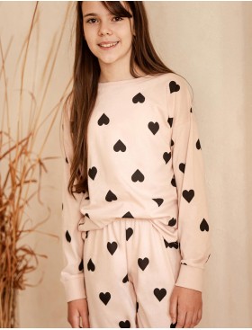 Пижама для девочки-подростка Taro HANNAH 3280-01, Цвет: розовый, Размеры: 146, изображение 3