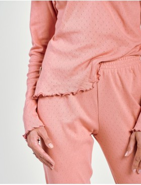 Пижама из хлопка Taro VICKY 3252-01, Цвет: розовый, Размеры: L, изображение 2