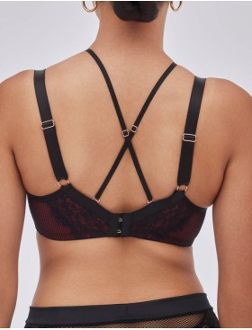 Бюстгальтер полупоролон Alles HEARTBEAT PU, Цвет: черный, Размеры: 70I, изображение 2