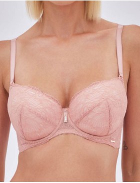Бюстгальтер пуш-ап Alles NUDE ROSE 01 P-UP, Цвет: пудра, Размеры: 80C