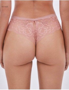 Завышенные трусики стринги Alles NUDE ROSE stringi classic, Цвет: пудра, Размеры: S, изображение 2