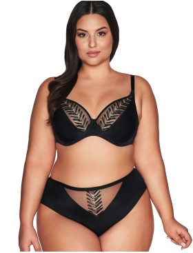 Трусы бразилиана Ava GODDESS 2118 brazilian Black, Цвет: черный, Размеры: S, изображение 3