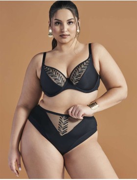 Трусы бразилиана Ava GODDESS 2118 brazilian Black, Цвет: черный, Размеры: S, изображение 5