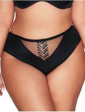 Трусы слипы Ava GODDESS 2118 figi Black, Цвет: черный, Размеры: S