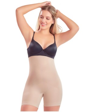 Корректирующие шорты с высокой талией CoCoon 2904 natural, Цвет: бежевый, Размеры: S, изображение 3