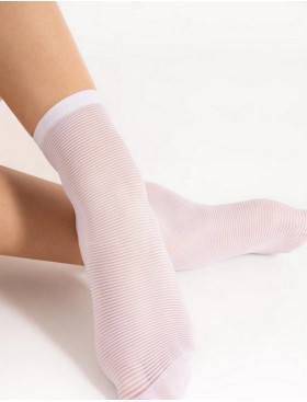 Женские носки Fiore 1150/G ANNA 20 den, Цвет: белый, Размеры: UN