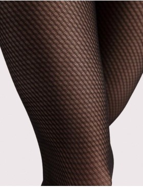 Колготки с геометрическим узором Fiore 6115/G RAFFINA 30 den черный, Цвет: черный, Размеры: 3, изображение 2