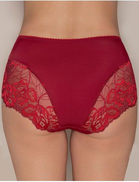 Трусы высокие Fluide ALLURE 6060 красная румба, Цвет: красная румба, Размеры: 2XL, изображение 2