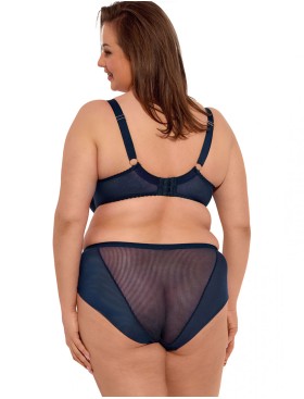 Трусы слипы Gaia 1058 SONIA figi темно-синий, Цвет: темно-синий, Размеры: 4XL, изображение 4