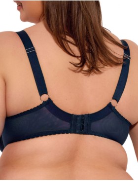 Бюстгальтер с поддержкой плюс Gaia 1058 SONIA PU Maxi темно-синий, Цвет: темно-синий, Размеры: 100H, изображение 2