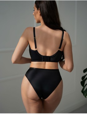 Мягкий бюстгальтер бралетт Kris Line CASUAL Soft Bralette черный, Цвет: черный, Размеры: 70I, изображение 6