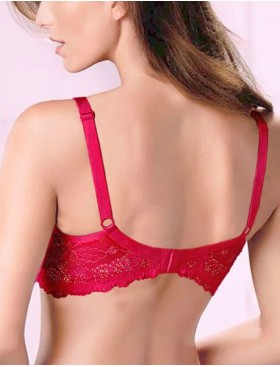 Бюстгальтер с плотной чашкой Leilieve FEELGOOD 996 magenta, Цвет: magenta (маджента), Размеры: 80C, изображение 2