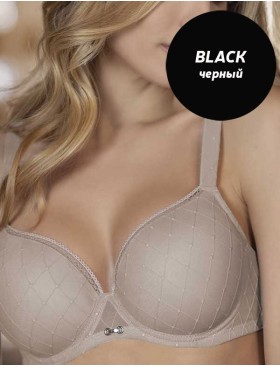 Черный комплект Leilieve GAIA M7425 балконет слипы black, Цвет: black (черный), Размеры: 70D, изображение 3