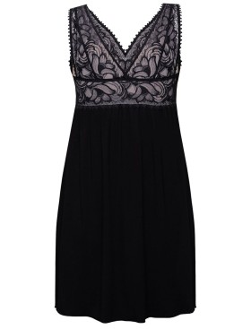 Большая сорочка Mefemi ROBERTA Koszulka BIG черный, Цвет: черный, Размеры: 2XL, изображение 6