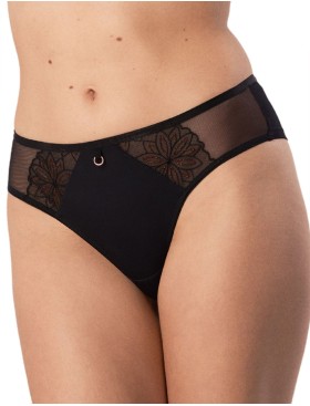 Трусики бразилиана Mefemi ROXANE Brazyliany черный, Цвет: черный, Размеры: S