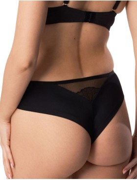 Трусики бразилиана Mefemi ROXANE Brazyliany черный, Цвет: черный, Размеры: S, изображение 2