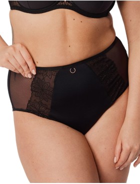 Трусы высокие Mefemi ROXANE Classic черный, Цвет: черный, Размеры: L