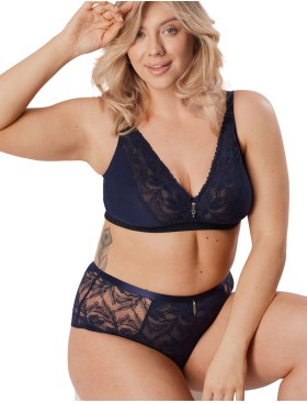 Трусы слипы высокие Mefemi SIMONE Classic индиго, Цвет: индиго, Размеры: L, изображение 3