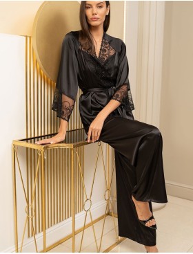 Комплект-тройка шелковый Mia-Amore BAGIRA 4435 черный, Цвет: черный, Размеры: 3XL, изображение 4