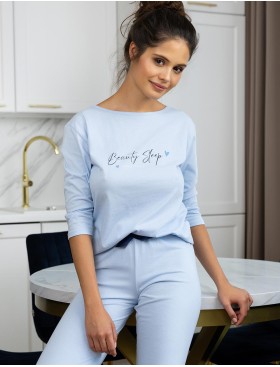 Голубая пижама Sensis BEAUTY SLEEP, Цвет: голубой, Размеры: M