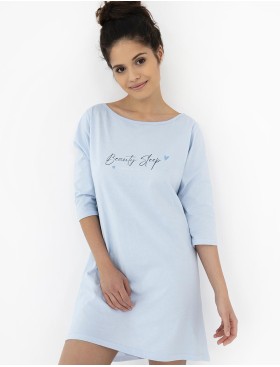 Сорочка хлопковая Sensis BEAUTY SLEEP, Цвет: голубой, Размеры: L/XL, изображение 3