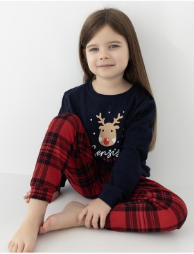 Детская пижама Sensis LUCY KIDS, Цвет: темно-синий, Размеры: 122-128