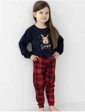 Детская пижама Sensis LUCY KIDS, Цвет: темно-синий, Размеры: 122-128, изображение 2