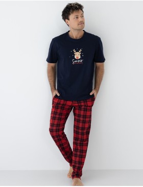 Мужская пижама Sensis NATHAN, Цвет: темно-синий, Размеры: M, изображение 3