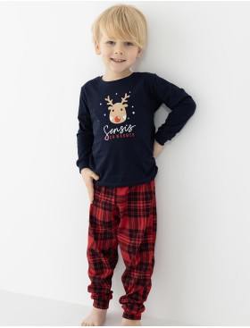 Детская пижама Sensis NATHAN KIDS, Цвет: темно-синий, Размеры: 122-128, изображение 2