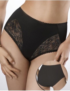 Высокие трусы слипы Sermija 186-25-AK чёрный, Цвет: чёрный, Размеры: L