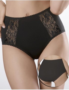 Трусы слипы-макси Sermija 187-25-AK чёрный, Цвет: чёрный, Размеры: L