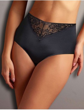 Высокие трусы Albina L NEW CHARM 256 черный, Цвет: черный, Размеры: 4XL